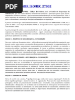 Visão Geral Norma ISO IEC 27002