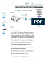 Tp-Link Tl-Ps310u Usb MFP Prinet Server