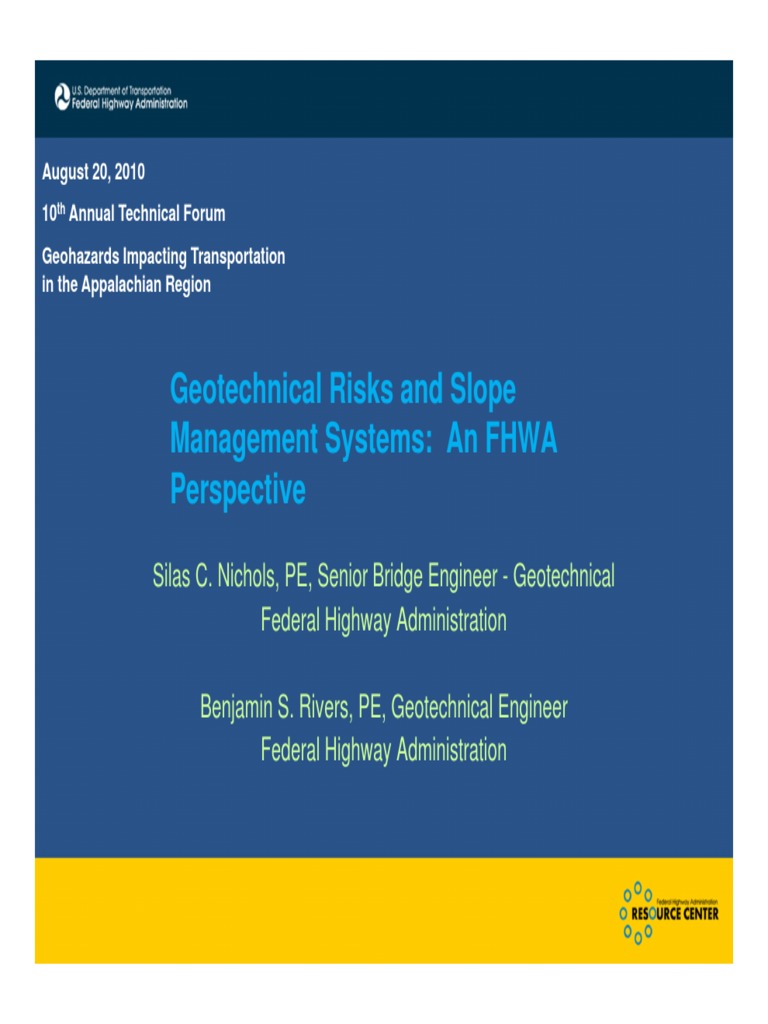 1 Fhwa PDF | PDF | Geotechnical Engineering | Highway
