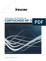 Reset Cartuchos HP 74 75
