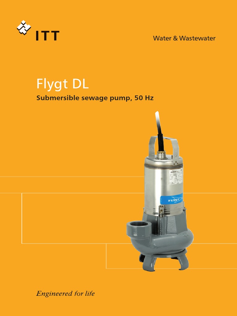Flygt DL Submersible Sewage Pumps | PDF