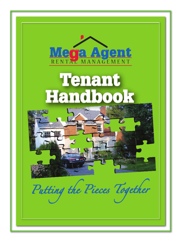 Mega Agent Rentals Tenant Handbook PDF Lease Hvac