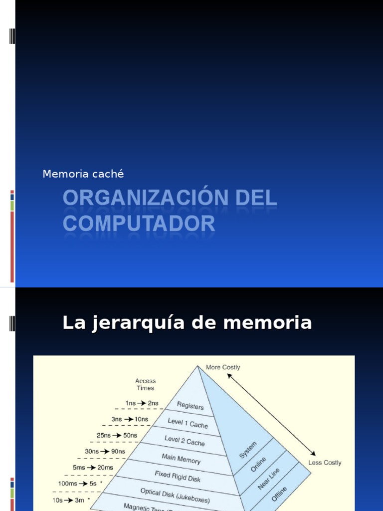 Teoria de La Memoria Cache | PDF | Caché (Computación) | Memoria del ...
