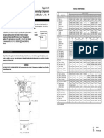 Supplement For T30 Small Reciprocating Compressors Model Numbers With Suffix - V, - VP, & - P