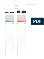 Weight Tracker Template