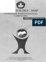 Soal Osn Biologi SMP 2014 - 4 PDF