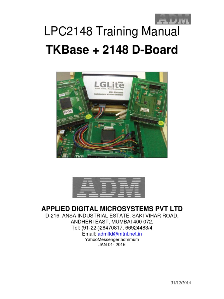 LPC2148 TrainingManual | PDF | Teaching Methods & Materials ...