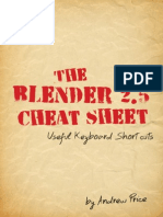 Blender Cheat Sheet