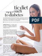Holistic Diet Approach to Diabetes