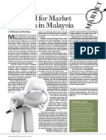Needs of Marketing Research in Malaysia