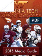 2015 Media Guide - Virginia Tech Men's Lacrosse