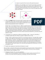 solubility answers