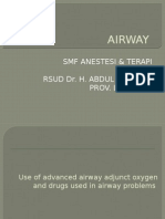 Airway: SMF Anestesi & Terapi Intesif Rsud Dr. H. Abdul Moeloek Prov. Lampung