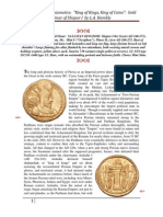 The King of Kings, The King of Coins: Gold Dinar of Shapur I