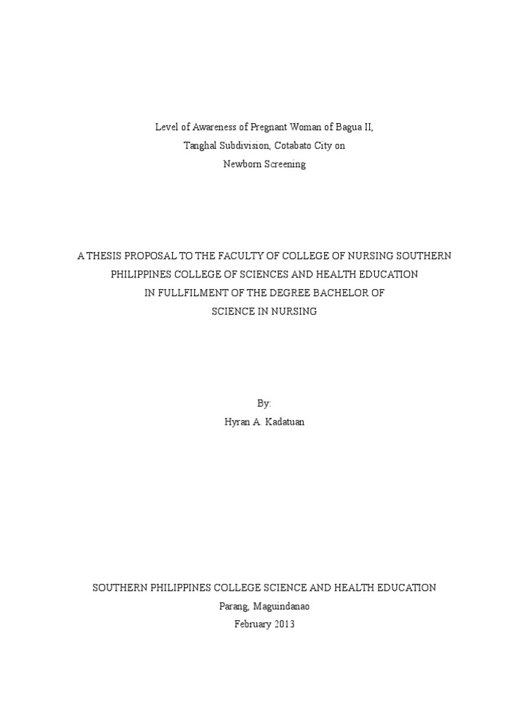 medical thesis title