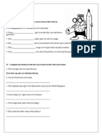 1 Conditional IF Clause Type I: I. - Complete The Sentences With The Correct Form of The Verbs in Brackets