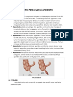 LAPORAN PENDAHULUAN APENDISITIS