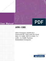 ARK-1380 User Manual