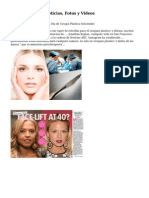 Cirugia plastica Noticias, Fotos y Videos