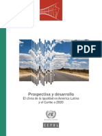 Prospectiva y Desarrollo El Clima de La Igualdad en América Latina y El Caribe A 2020