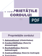 Proprietatile Cordului