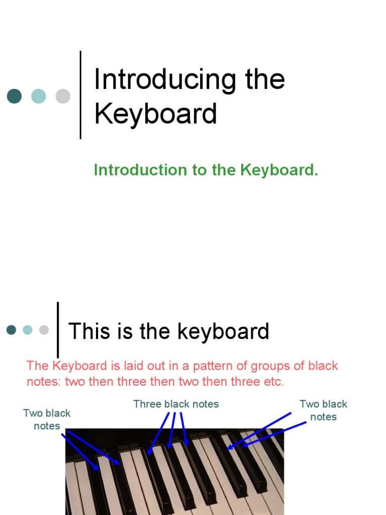 Introduction Keyboard Scheme of All Lessons Pp Piano Musical Instruments