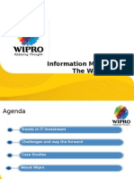 Information Management The Way Forward: © 2008 Wipro LTD - Confidential