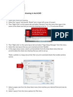 How to Layout and Scale a Drawing in AutoCAD