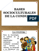 Bases Socioculturales de La Conducta
