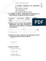 Traduce A Lenguaje Algebraico Los Siguientes Enunciados