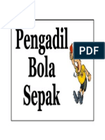 Pengadil Bola Sepak