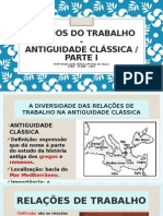 Mundos Do Trabalho: Hilotismo e Escravismo Na Grécia Antiga