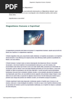 Magnetismo Humano e Espiritual