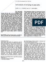 Randolph Et Al-One-dimensional Analysis of Soil Plugs in Pipe Piles