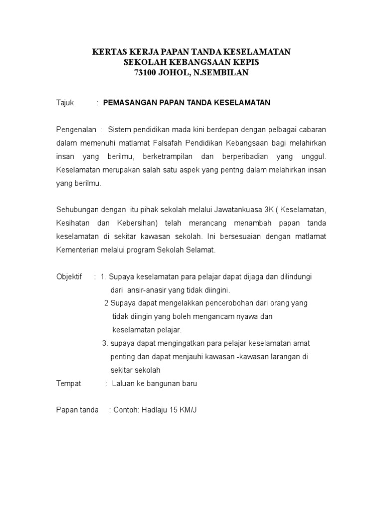 Kertas Kerja Projek Sains Pdf