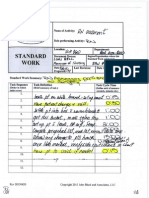 Standard Work Process - Surgical Assesment