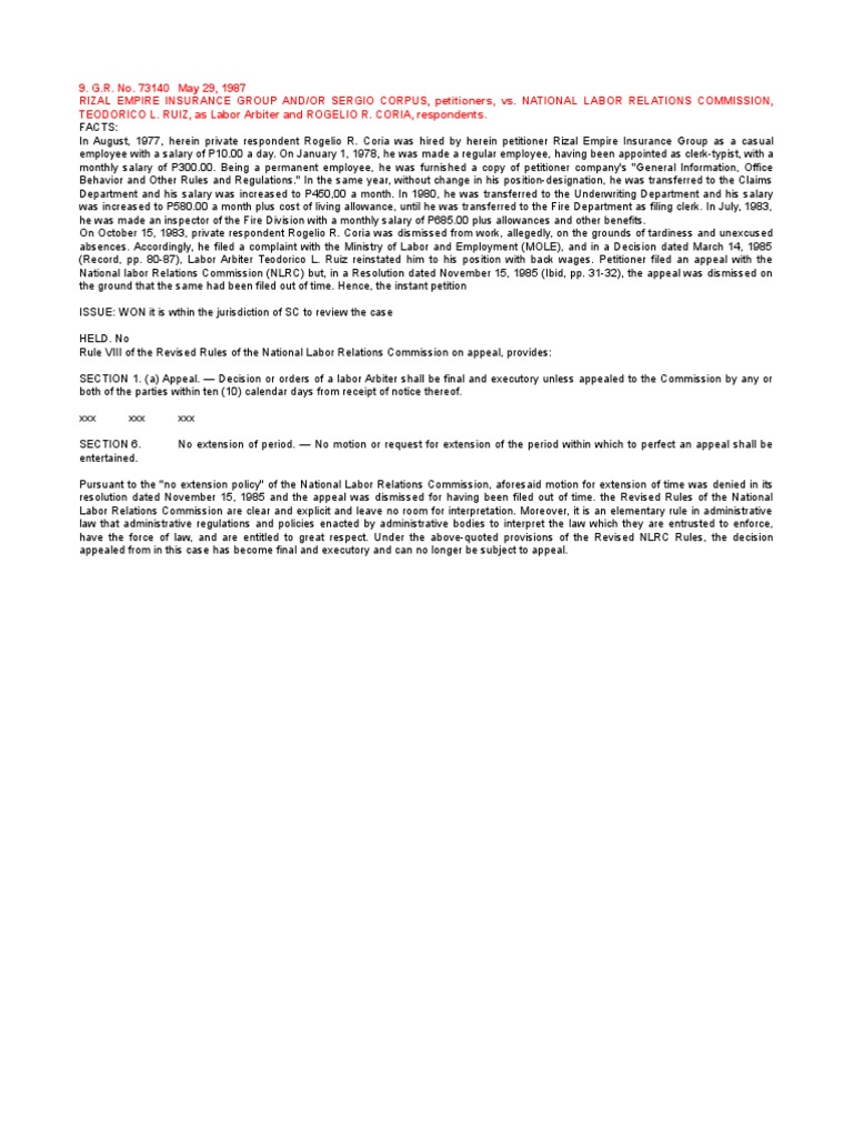 Dismissal of Appeal Due to Failure to Comply with Mandatory Filing