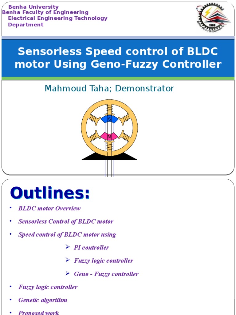 Geno-Fuzzy Control for BLDC Motors | PDF | Electric Motor | Genetic ...