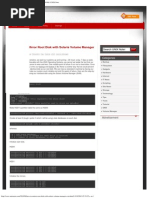 (How To) Mirror Root Disk With Solaris Volume Manager (SVM) - UNIX Note