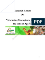 Marketing Research on AGORA