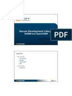 Secure Development Lifecycle BSIMM and OpenSAMM