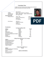 Final Curriculum Vitae