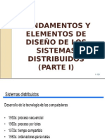 Fundamentos y Elementos de Diseño de Los Sistemas Distribuidos - Parte1