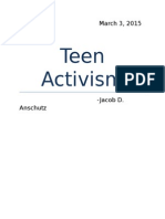 Teen Activism