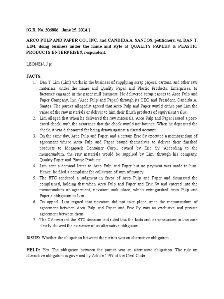 What are the limitations on the right of choice of the debtor in alternative obligations? image