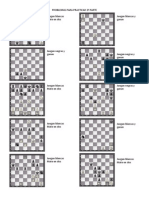 Problemas para Practicar Ajedrez