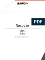 Nexpose User Guide PDF
