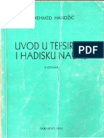 Uvod u Tefsirsku i Hadisku Znanost