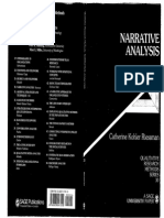 Narrative Analysis (Riessman) Book PDF