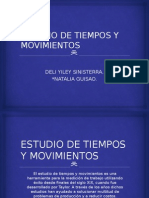 Estudio de Tiempos y Movimientos